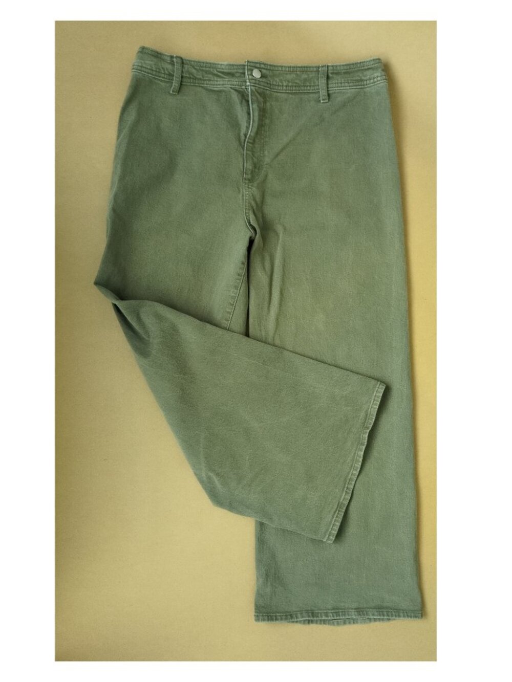 Universal Thread Green Wide-Leg Jeans
